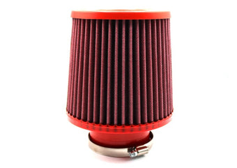 compare product BMC Twin Air Universal Conical Filter w/Polyurethane Top - 76mm ID / 140mm H