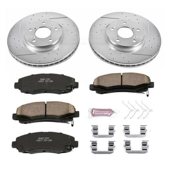 compare product Power Stop 12-14 Honda Ridgeline Front Z23 Evolution Sport Brake Kit