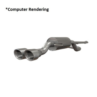 compare product Mishimoto 14-16 Ford Fiesta ST 1.6L 2.5in Stainless Steel Cat-Back Exhaust w/ Burnt Ti Tips