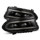 AlphaRex 15 - 23 Dodge Charger LUXX LED Proj Headlights Alpha - Black w/Actv Light & Seq.Sig / SB DRL - My Store