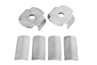 compare product BMR 15-17 S550 Mustang Rear Cradle Steel Inserts Only Bushing Kit - Bare