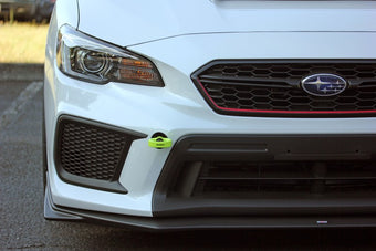 compare product PERRIN 18-21 Subaru WRX & STI / 13-25 BRZ / 17-20 Toyota 86 Tow Hook Kit (Front) - Neon Yellow