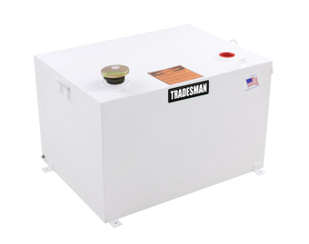 compare product Tradesman Steel Rectangular Liquid Storage Tank - White