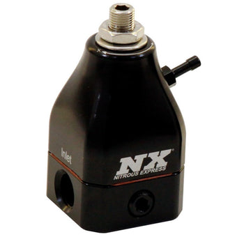 compare product Nitrous Express NX Billet Fuel Pressure Regulator Bypass Style 30-100 PSI