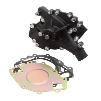 compare product Edelbrock Water Pump High Performance Ford 1970-92 429/460 CI V8 Standard Length Black Finish