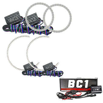 compare product Oracle Infiniti G37 Coupe 08-10 Halo Kit - ColorSHIFT w/ BC1 Controller