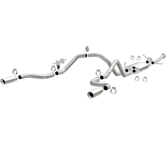 compare product MagnaFlow 14 Toyota Tundra V8 4.6L/5.7L Stainless Cat Back Exhaust Dual Split Rear Exit