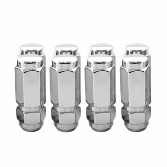 compare product McGard Hex Lug Nut (Cone Seat / Duplex) 9/16-18 / 7/8 Hex / 2.5in. Length (8-Pack) - Chrome