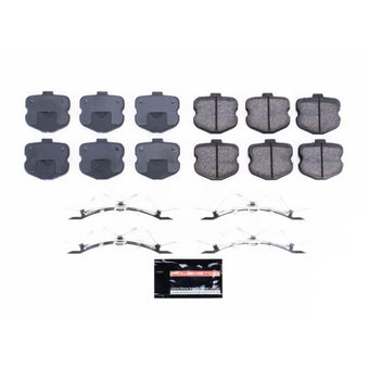 compare product Power Stop 06-13 Chevrolet Corvette Front Z23 Evolution Sport Brake Pads w/Hardware