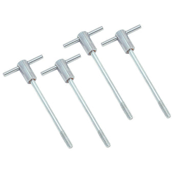 compare product Spectre Chevy Center Bolt Valve Cover Bolt Set T-Bar - Chrome 4 Pack