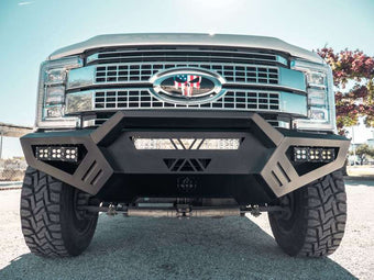 compare product Road Armor 17-20 Ford F-250 SPARTAN Front Bumper Bolt-On Pre-Runner Guard - Tex Blk