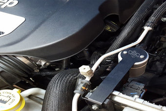 compare product J&L 12-17 Jeep Wrangler JK 3.6L Passenger Side Oil Separator 3.0 - Clear Anodized