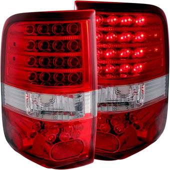 compare product ANZO 2004-2008 Ford F-150 LED Taillights Red/Clear