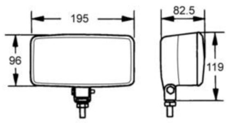 Hella 550 Series Lamp Kit H3 12V ECE/SAE - My Store