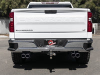 aFe Gemini XV 3in 304 SS Cat - Back Exhaust w/ Cutout 19 - 21 GM Silverado/Sierra 1500 V8 - w/ Black Tips - My Store
