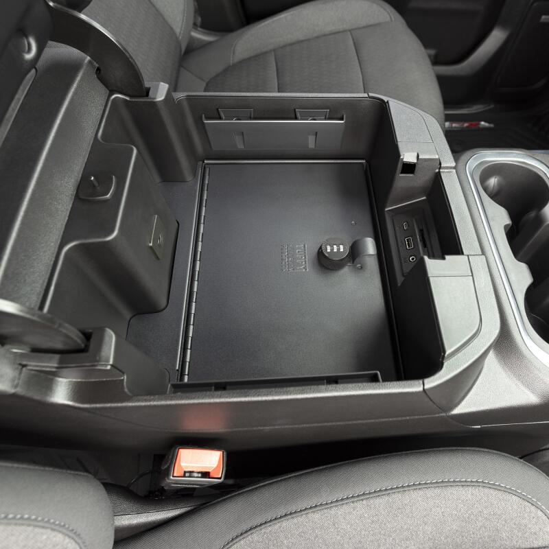 Tuffy Console Safe W/ Combo Lock For Chevrolet Silverado And Gmc Sierra W/ Flow Thru Console - My Store