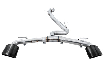 compare product AWE Tuning 18-19 Audi TT RS 8S/RK3 2.5L Turbo Track Edition Exhaust - Diamond Black RS-Style Tips