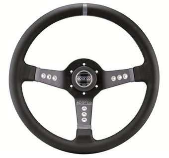 compare product Sparco Steering Wheel L777 Leather Black