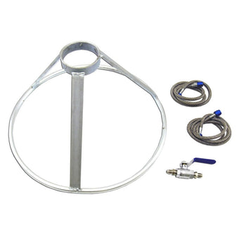 compare product Nitrous Express Bottle Transfer Kit (Complete w/Stand Control Valve & Lines)