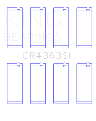 compare product King Engine Bearings GM 134 DOHC Ecotec 2.2L Connecting Rod Bearings - (Set of 4)