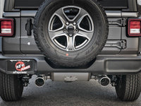 aFe Rebel Series 2.5in 409 SS Cat - Back Exhaust w/ Polished Tips 2018+ Jeep Wrangler (JL) V6 3.6L - My Store