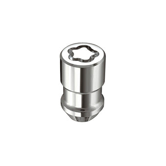 compare product McGard Wheel Lock Nut Set - 4pk. (Cone Seat) M12X1.5 / 19mm & 21mm Dual Hex / 1.46in. L - Chrome