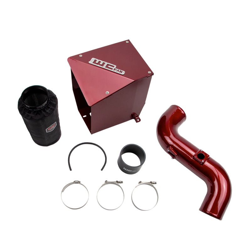 Wehrli 11 - 16 Chevrolet Duramax LML 4in Intake Kit - WCFab Red - My Store