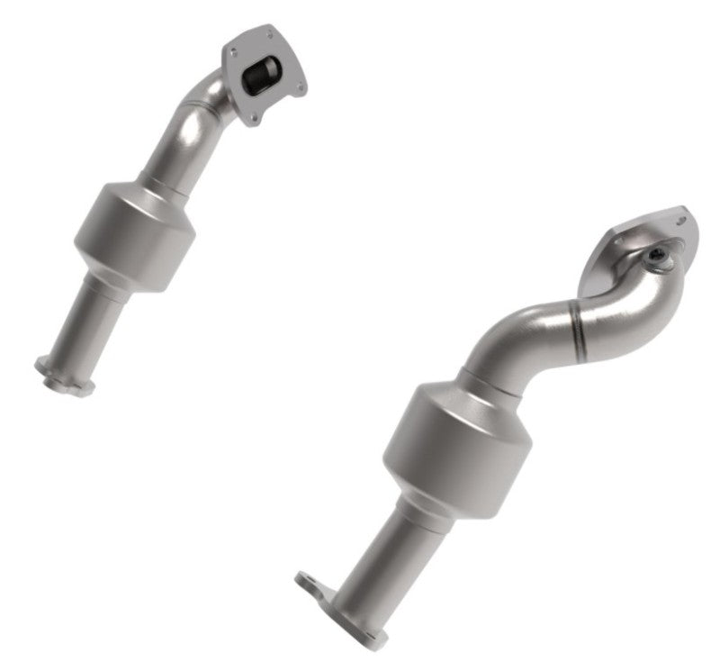 aFe Twisted Steel Down Pipe 409SS w/ Cat 16 - 17 Toyota Tacoma V6 - 3.5L - My Store