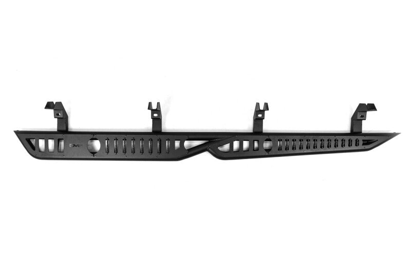 DV8 Offroad 19 - 24 GMC Sierra 1500 Crew Cab OE Plus Side Steps - Black Steel - My Store