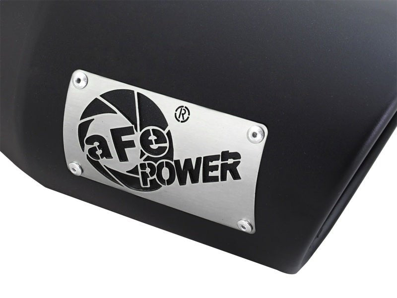 aFe Diesel Exhaust Tip Bolt On Black 4in Inlet x 6in Outlet x 12in - My Store