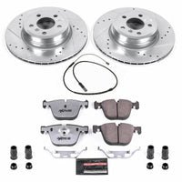 Power Stop 2019 BMW X6 Rear Z26 Street Warrior Brake Kit - My Store