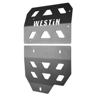 compare product Westin 18-22 Jeep Wrangler JL Transmission Pan Skid Plate - Textured Black