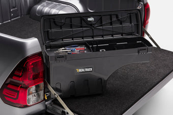 compare product UnderCover 07-20 Toyota Tundra Drivers Side Swing Case - Black Smooth