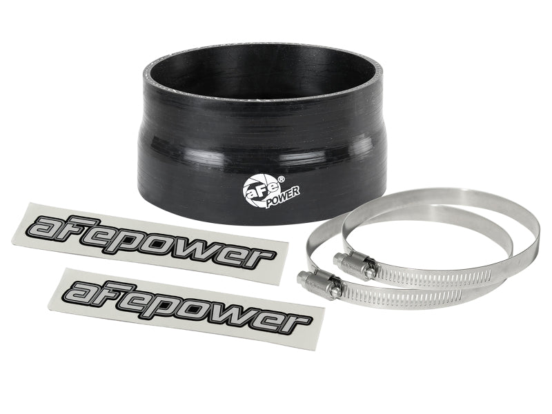 aFe Magnum FORCE CAI Univ. Silicone Coupling Kit (4in to 3.8in ID / 2in L) Reducer Coupler - Black - My Store