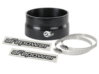 aFe Magnum FORCE CAI Univ. Silicone Coupling Kit (4in to 3.8in ID / 2in L) Reducer Coupler - Black - My Store