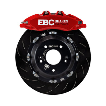 compare product EBC Racing 17-21 Honda Civic Type-R (FK8) Red Apollo-6 Calipers 380mm Rotors Front Big Brake Kit
