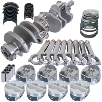 compare product Eagle Ford 351W 4.000in Crank 6.200in H-Beam -11cc Flat Top 4.030in Pistons Rotating Assembly