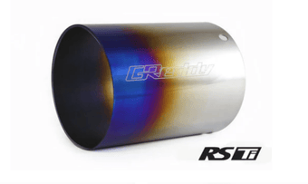 compare product GReddy Burnt Titanium Tip 115mm Diameter 150mm Length (Revolution RS/RS-TI/RS-Race) - 160 Rev RS (L)