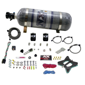 compare product Nitrous Express 96-04 Ford Mustang 4.6L 2 Valve Nitrous Plate Kit w/Composite Bottle