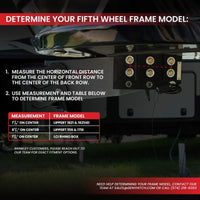 Gen - Y Nomad Static 5th Wheel to Gooseneck - 6.5K TW 30K Tow - Texture Black (1116/1621/1716 Frames) - My Store