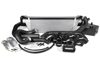 compare product PERRIN 15-21 Subaru WRX/STI Front Mount Intercooler Core + Mounting Beam - Silver Core