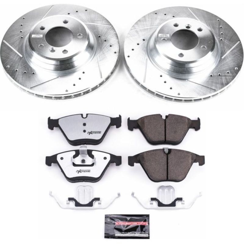 Power Stop 2011 BMW 335d Front Z26 Street Warrior Brake Kit - My Store