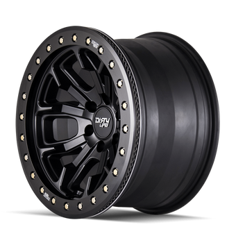 compare product Dirty Life 9303 DT-1 20x9 / 6x135 BP / 12mm Offset / 87.1mm Hub Matte Black Wheel - Beadlock