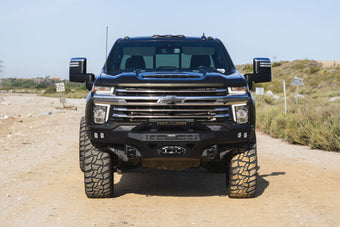 compare product DV8 Offroad 20-23 Chevrolet Silverado 2500/3500 Spec Series Front Bumper w/ Winch