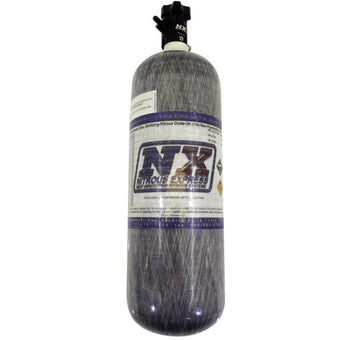 compare product Nitrous Express Composite Bottle w/Lightning 500 Valve -6 Bottle Nipple (6.79 Dia. x 23.25 Tall)