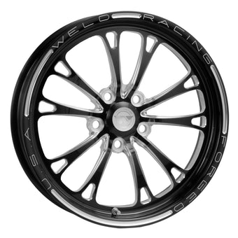 compare product Weld V-Series 1-Piece 17x4.5 / 5x4.75 BP / 2.25in. BS Black Wheel - Non-Beadlock