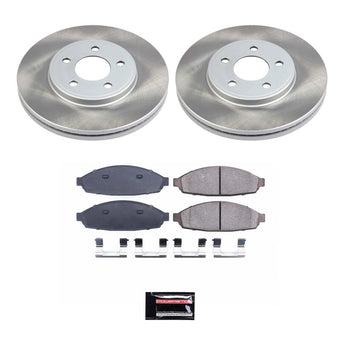 compare product Power Stop 03-04 Mercury Marauder Front Semi-Coated Rotor Kit