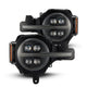 AlphaRex 21 - 23 Ford Bronco NOVA LED Proj Headlights Alpha - Black w/Activ Light/Seq Signal/DRL - My Store