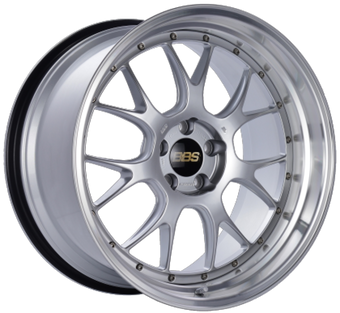 compare product BBS LM-R 20x11 5x120 ET40 Diamond Silver Wheel -82mm PFS/Clip Required