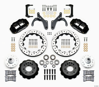 compare product Wilwood Narrow Superlite 6R Front Hub Kit 12.88in Drilled 59-64 Chevy Impala / 63-64 Corvette